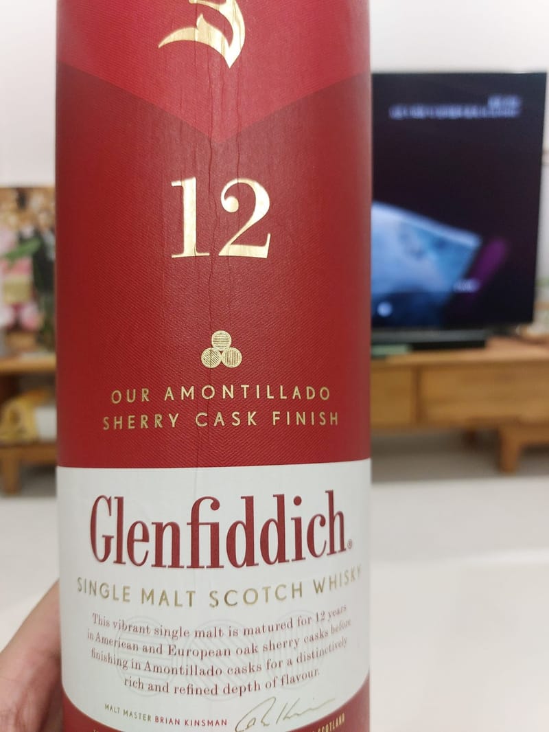 Glenfiddich 12 Year Amontillado Sherry Cask Finish